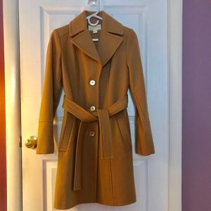 Michael Michael Kors Camel belted Coat